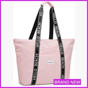Waterproof Personalized Tote Bag Large Capacity Travel Beach Essential